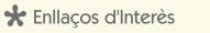 Enlla&ccedil;os d'Inter&egrave;s